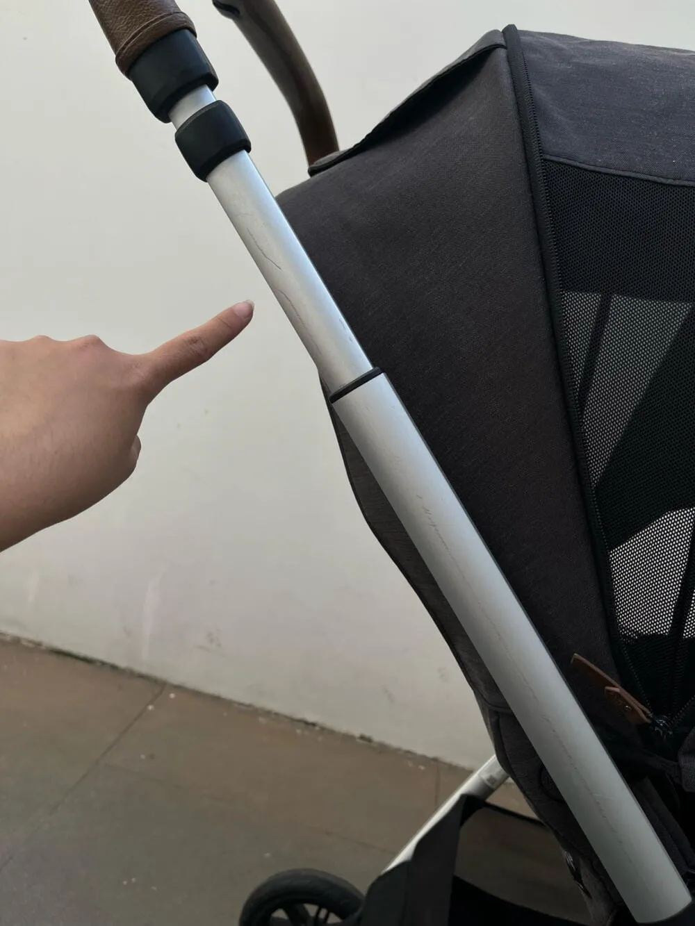 Xe đẩy Nuna Triv màu xám khung bạc kèm phụ kiện đi kèm / cho từ 0M+ đến 4 tuổi (22kg) - Ảnh 18