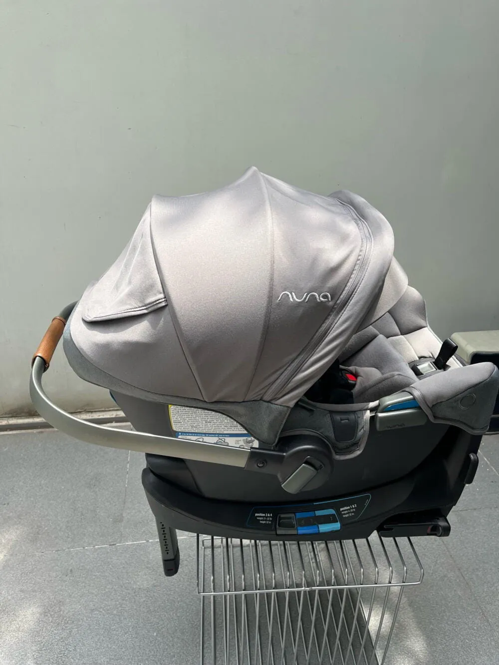 Nôi Nuna Pipa RX kèm Relx base isofix - Ảnh 4