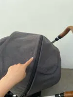 Xe đẩy Nuna Triv màu xám khung bạc kèm phụ kiện đi kèm / cho từ 0M+ đến 4 tuổi (22kg) - Ảnh 16