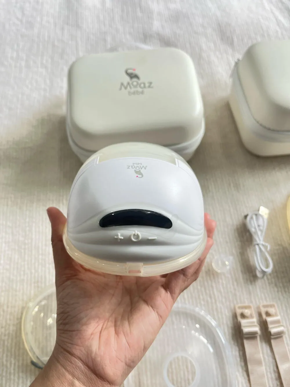 Máy hút sữa không dây MB052 Moaz BéBé MB-052 (full box) - Ảnh 2