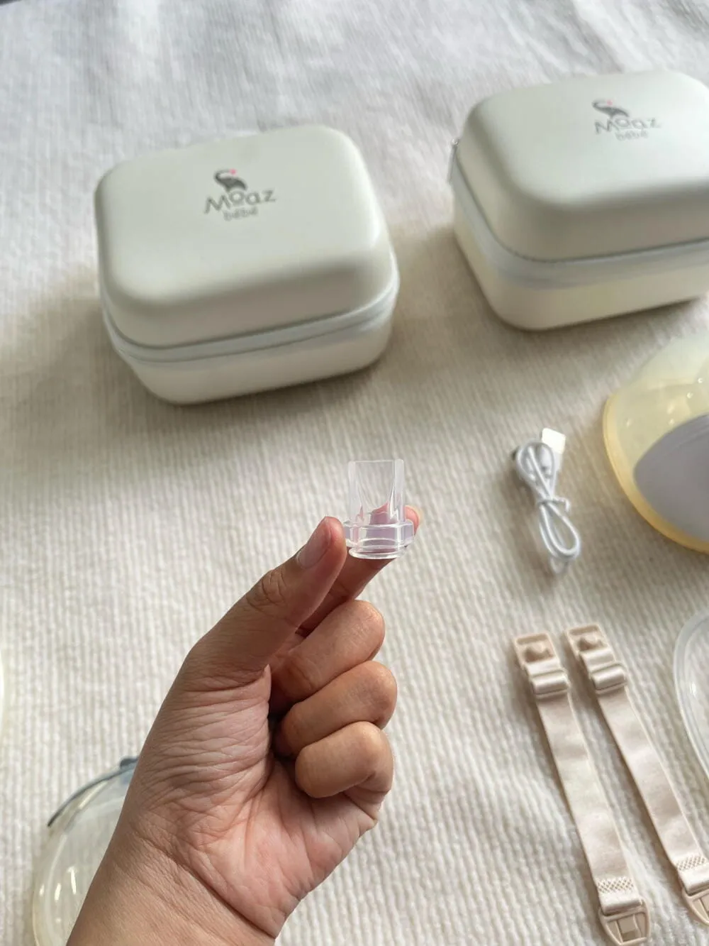 Máy hút sữa không dây MB052 Moaz BéBé MB-052 (full box) - Ảnh 3