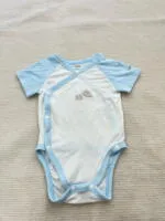 Set 2 bộ bodysuit Nous màu xanh hoạ tiết ( size: 0/3m ) - Ảnh 3