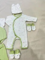 Set 2 bộ bodysuit Nous (Size: 0/3m & 3/6m - tặng kèm quần Nous & bao tay) - Ảnh 6