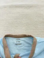 Set 2 bộ bodysuit Nous màu xanh hoạ tiết ( size: 0/3m ) - Ảnh 4