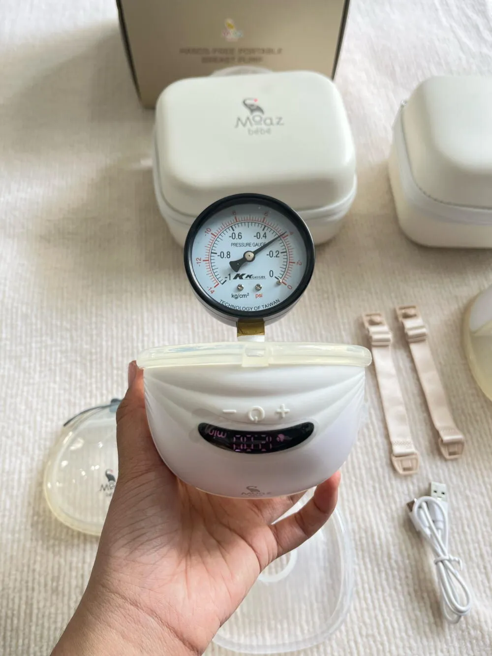 Máy hút sữa không dây MB052 Moaz BéBé MB-052 (full box) - Ảnh 9