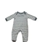 Sleepsuit Calvin Klein hoạ tiết sọc ngang (Size: 3/6m)