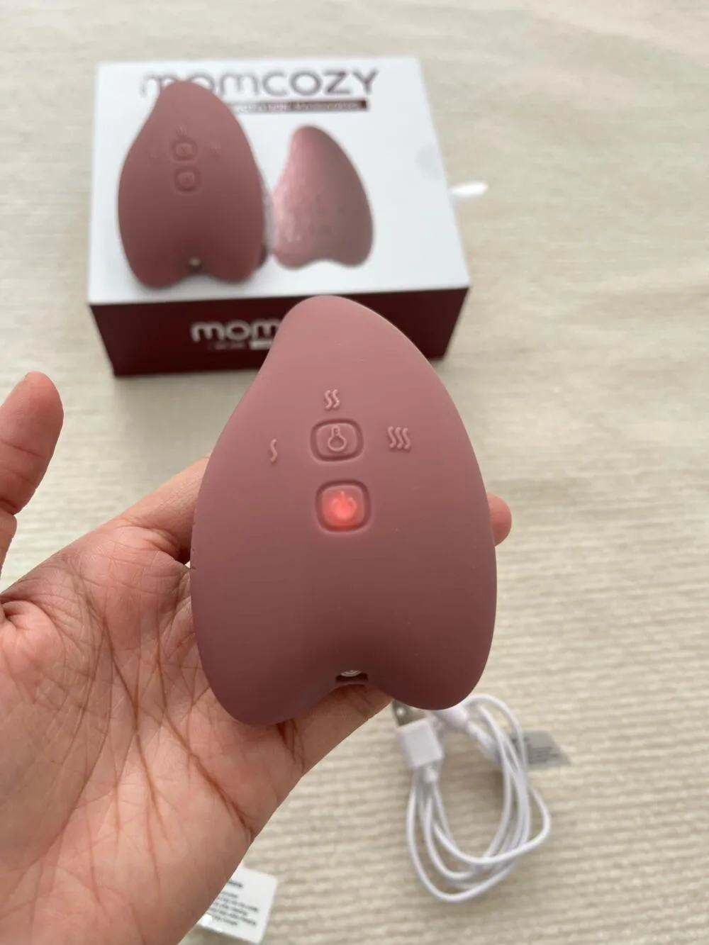 Máy massage ngực Momcozy / máy đôi (full box) - Ảnh 3