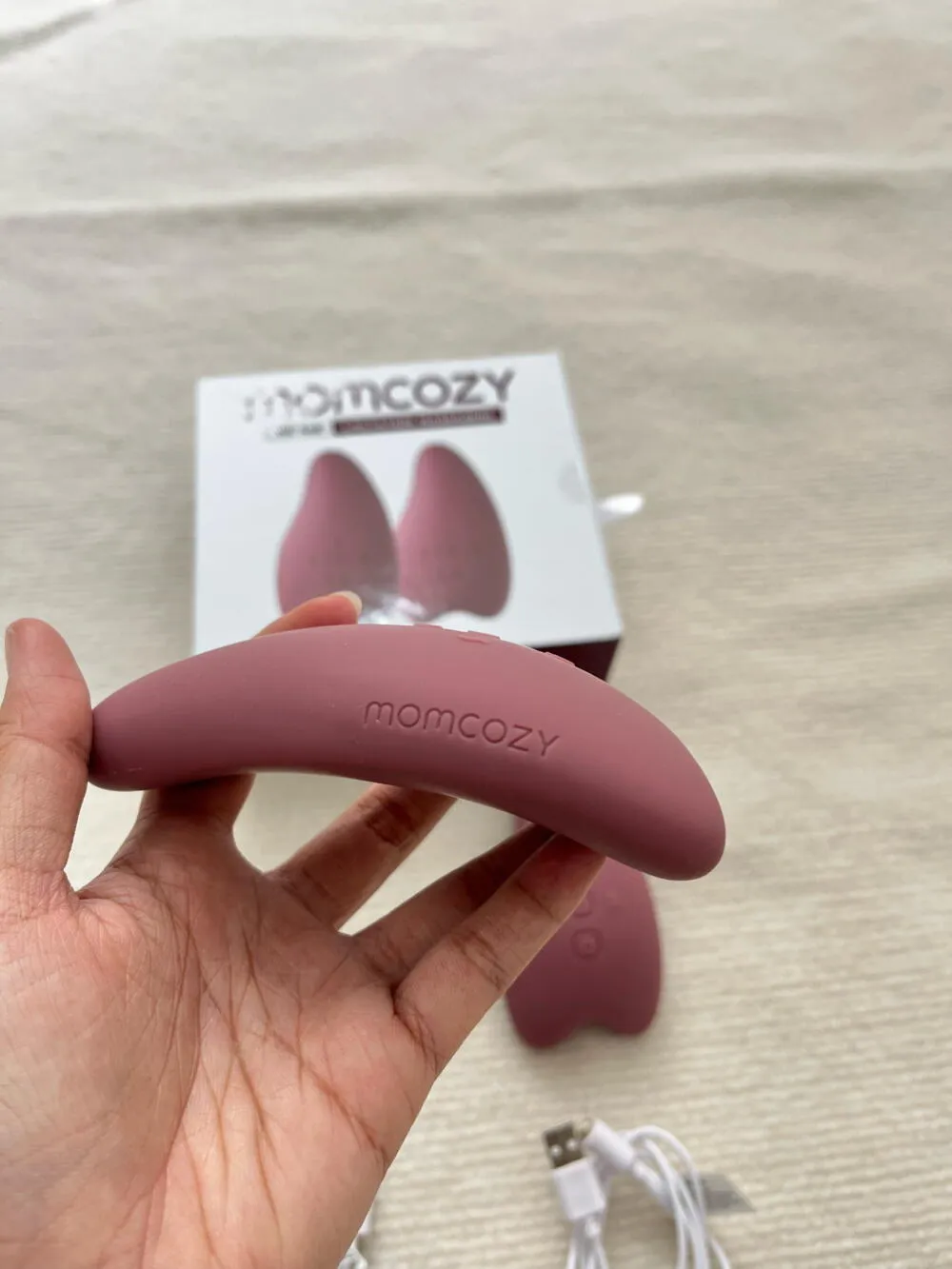 Máy massage ngực Momcozy / máy đôi (full box) - Ảnh 4