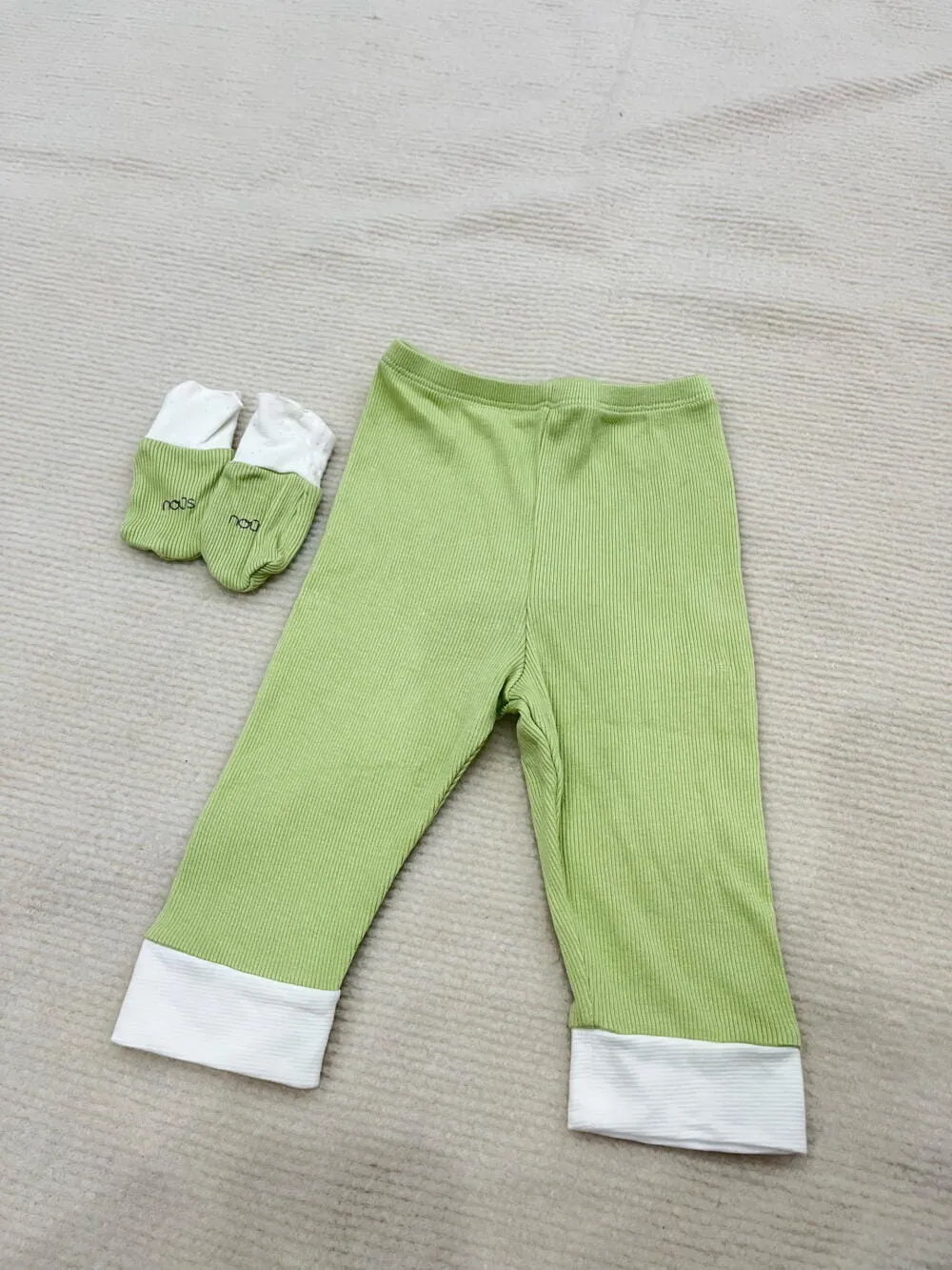 Set 2 bộ bodysuit Nous (Size: 0/3m & 3/6m - tặng kèm quần Nous & bao tay) - Ảnh 7