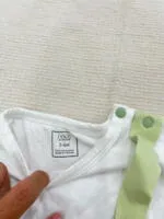 Set 2 bộ bodysuit Nous (Size: 0/3m & 3/6m - tặng kèm quần Nous & bao tay) - Ảnh 8