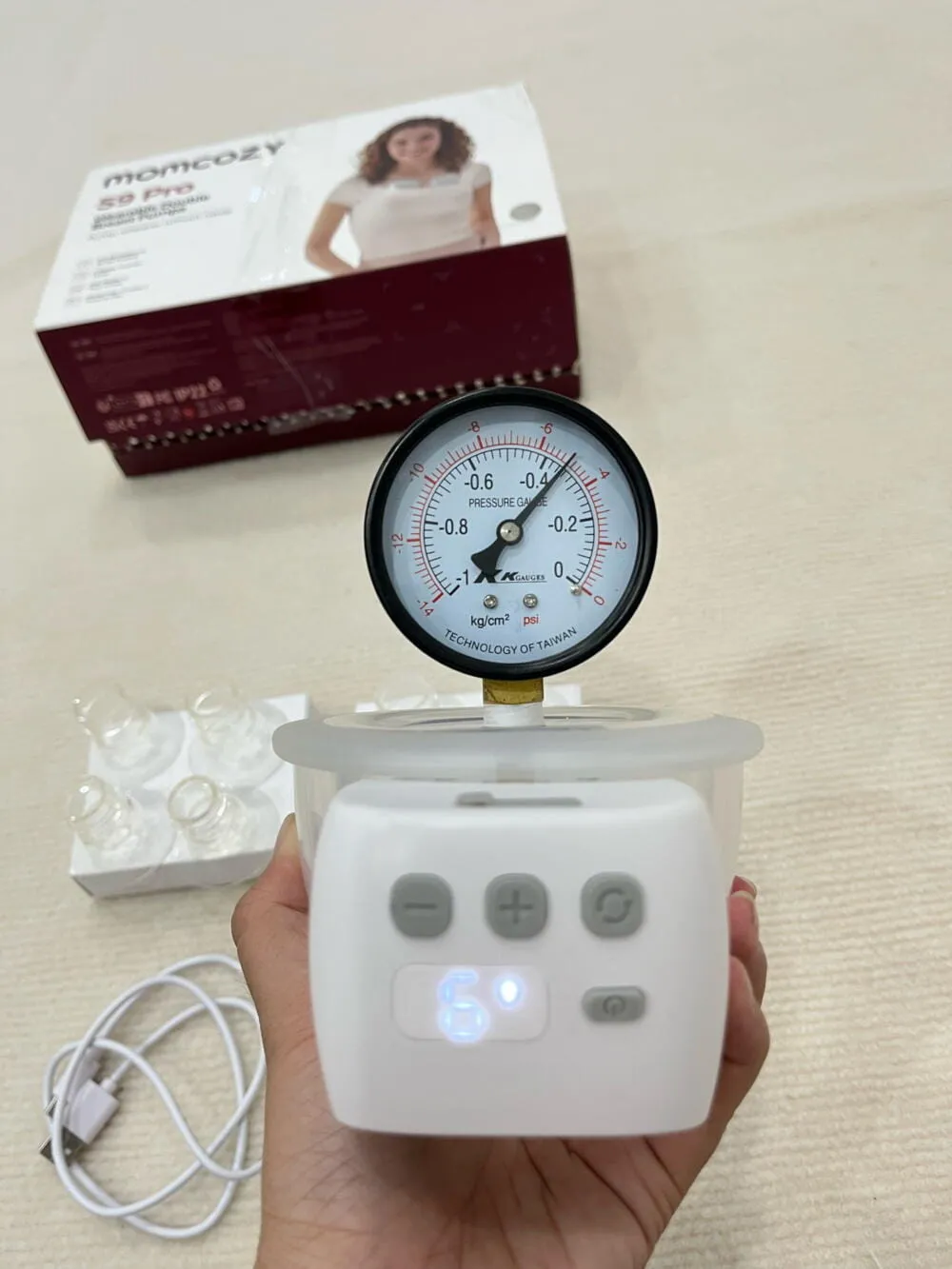 Máy hút sữa Momcozy S9 Pro không dây (BH 25/9/2026, fullbox) - Ảnh 12