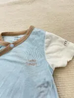 Set 2 bộ bodysuit Nous màu xanh hoạ tiết ( size: 0/3m ) - Ảnh 9