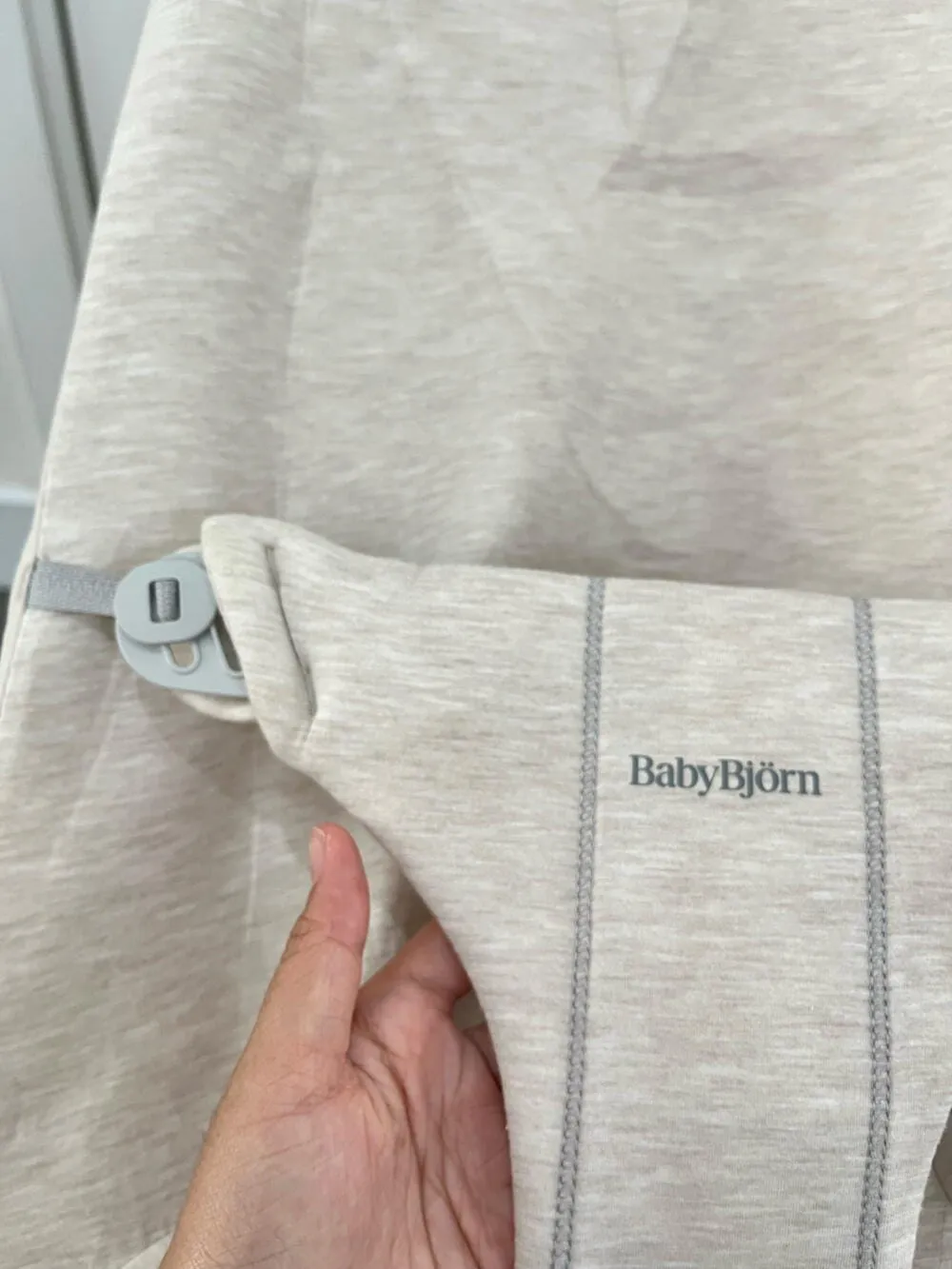 Ghế rung Baby Bjorn vải 3D Jersey( no box) - Ảnh 3