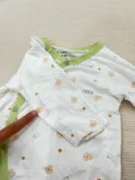 Set 2 bộ bodysuit Nous (Size: 0/3m & 3/6m - tặng kèm quần Nous & bao tay) - Ảnh 11