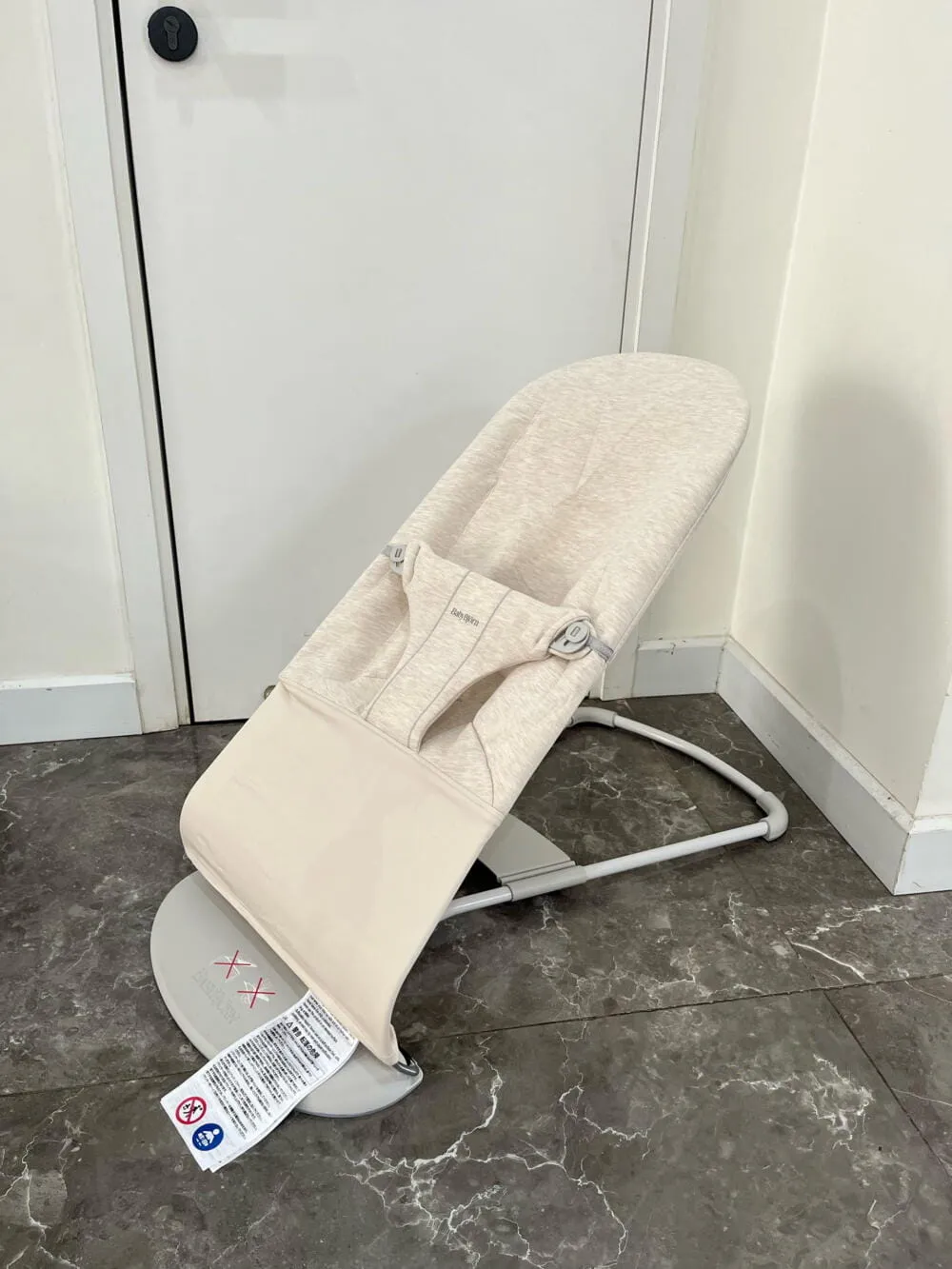 Ghế rung Baby Bjorn vải 3D Jersey( no box) - Ảnh 8