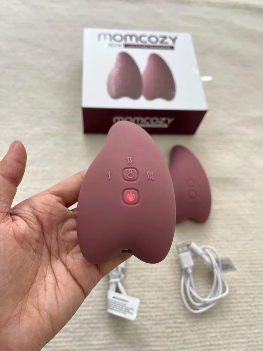 Máy massage ngực Momcozy / máy đôi (full box) - Ảnh 12