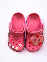 Dép Crocs trẻ em màu hồng C10 (15,8cm-16,6cm) cho bé 3-5 tuổi
