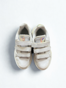 Giày thể thao trẻ em - Adidas Originals Stan Smith “Iridescent Heel” US 11K 17cm