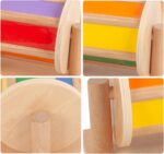 Trống xoay cầu vồng - Giáo Cụ Montessori - Ảnh 4