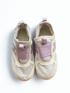 Giày thể thao trẻ em - New Balance Slip-On “White Lavender” Size EU 31 - dài 18.5cm cho bé 6-7 tuổi