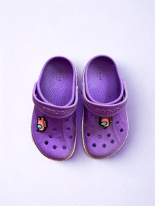 Dép Crocs trẻ em màu tím C11 (16,7cm-17,4cm) cho bé 4-6 tuổi