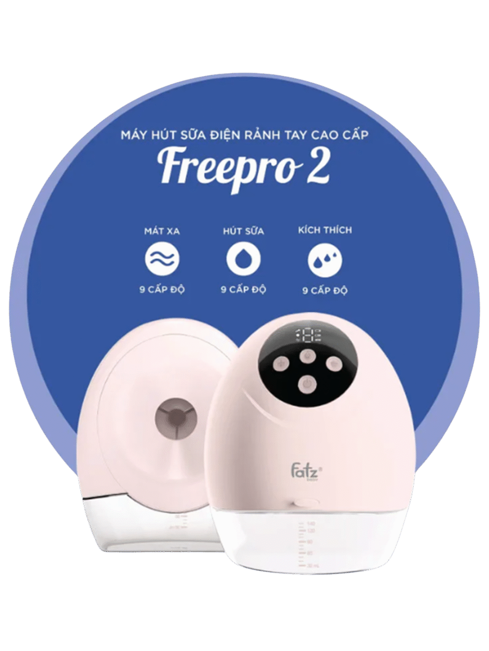Máy hút sữa rảnh tay fatz baby freepro2 FB1277VN