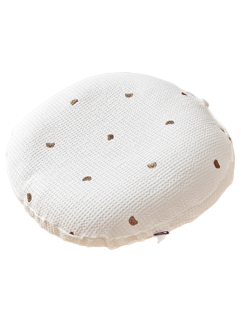 Gối chống trào ngược Cotton Lụa (họa tiết gấu)