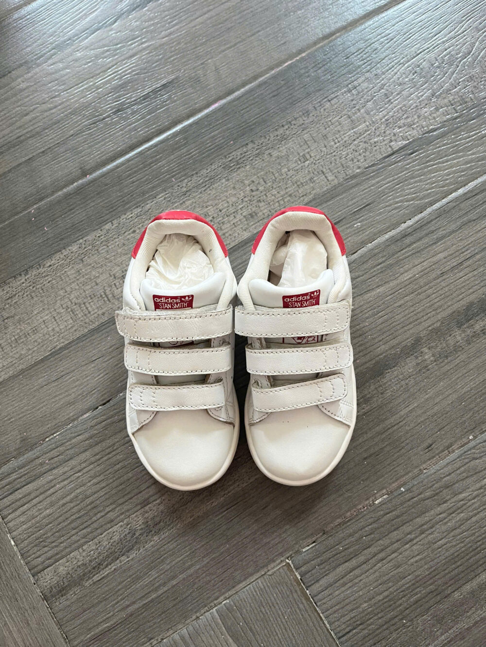 Giày Adidas Originals Stan Smith Kids' Shoes UK 8K, 15cm cho bé 3-4 tuổi - Ảnh 3