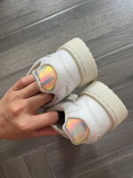 Giày thể thao trẻ em - Adidas Originals Stan Smith “Iridescent Heel” US 11K 17cm - Ảnh 3
