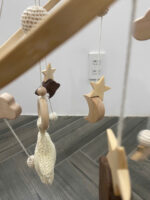 Vòng treo nôi gỗ handmade Montessori - Image 6