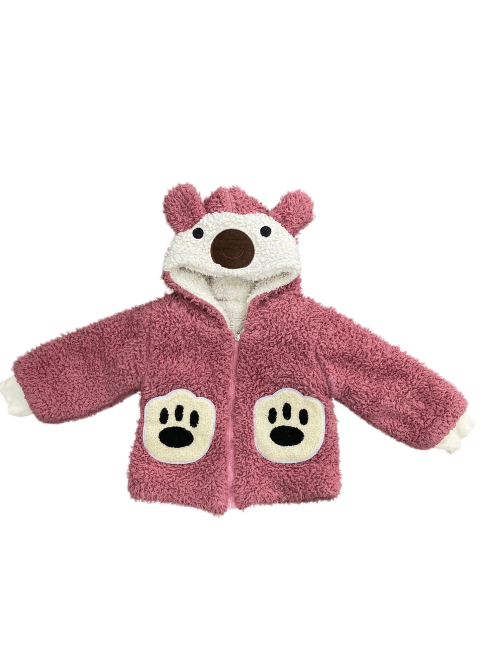 Áo ấm gấu cho bé gái siêu xinh 18-24M (10-14kg)