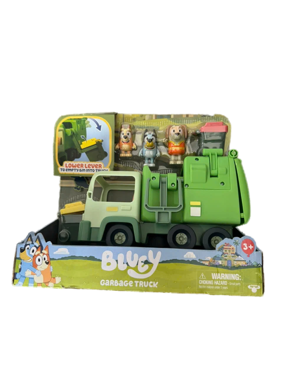 Đồ chơi Bluey Garbage truck cho bé từ 3 tuổi+