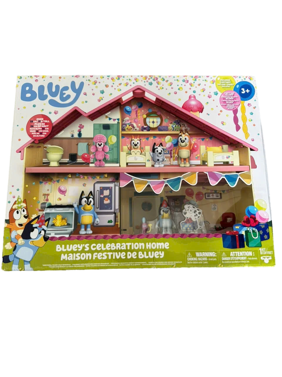 Đồ chơi Bluey's Celebration Home cho bé từ 3 tuổi+