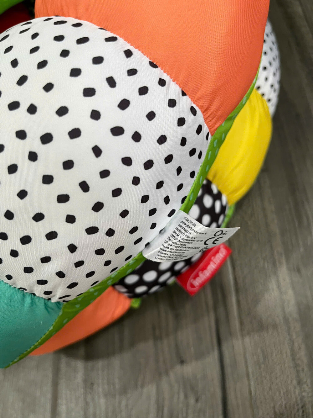 Gối tập lẫy & ngồi hình sâu cho bé Infantino - Image 10