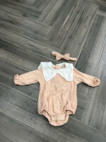 Bộ đồ body suit tay dài bé gái Nous - Image 3