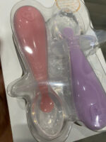 Bộ 2 thìa (muỗng) silicone tập xúc chống hóc munchkin - Image 2