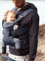 Địu em bé Bjorn màu xanh