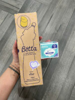 Set bình sữa Betta cổ hẹp tặng kèm núm Jewel size S - Image 3