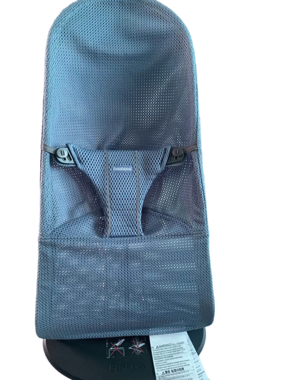 Ghế rung xanh Navy baby bjorn