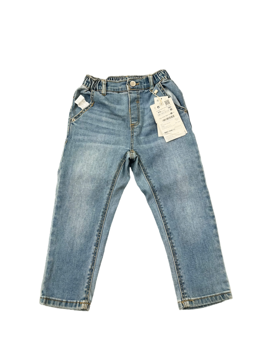 Quần Jeans zara cho bé 3-4 tuổi