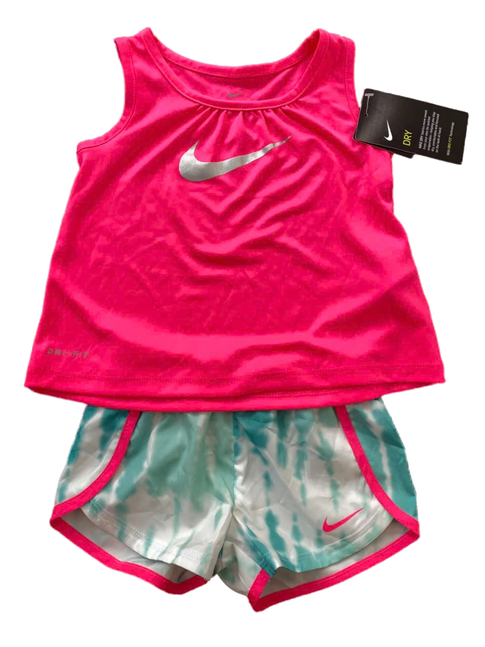 Set đồ thể thao bé gái nike 12-18M