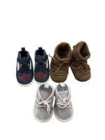 Set 2 đôi giày bé trai next baby 6-18M (tặng kèm 1 đôi giày sọc xanh)