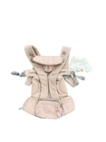 Địu Ergo baby Omni Breeze tặng kèm yếm địu (màu baby pink)
