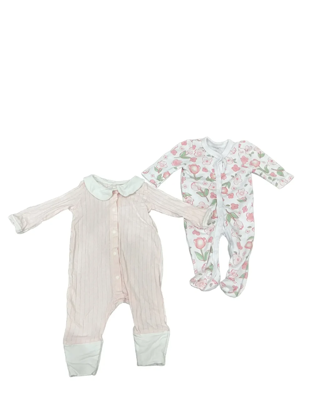 Set 2 bộ sleepsuits cho bé 0 đến 3 tháng Nubes & Sterling Baby