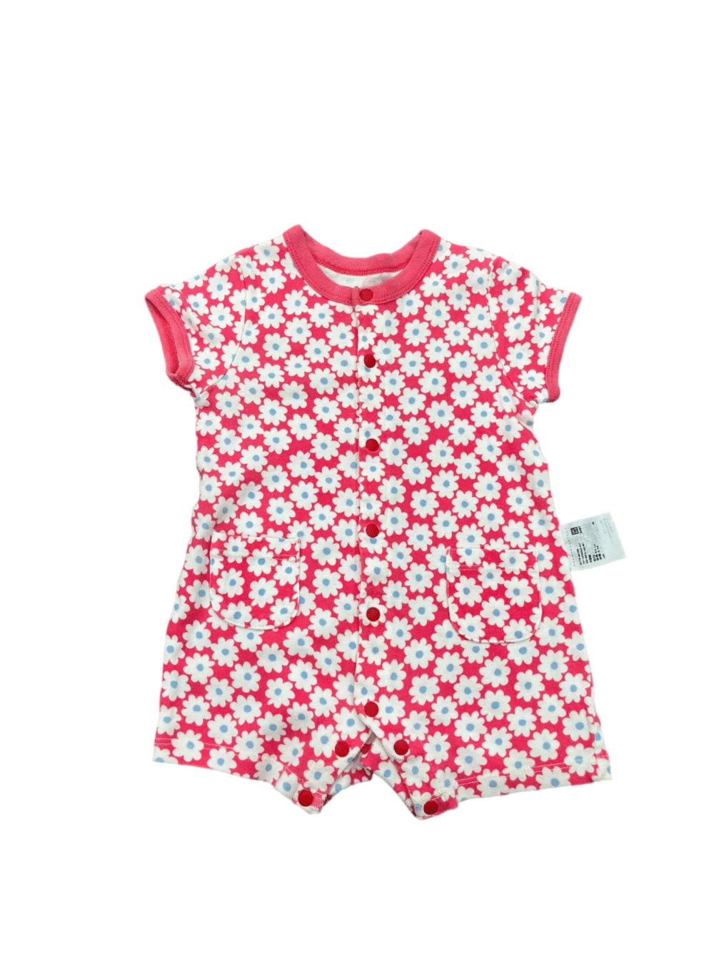 Body đùi hoa bé gái 3-6M Uniqlo