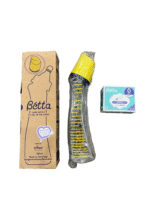 Set bình sữa Betta cổ hẹp tặng kèm núm Jewel size S