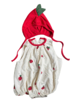 Đồ bodysuit quả dâu cho bé gái size M