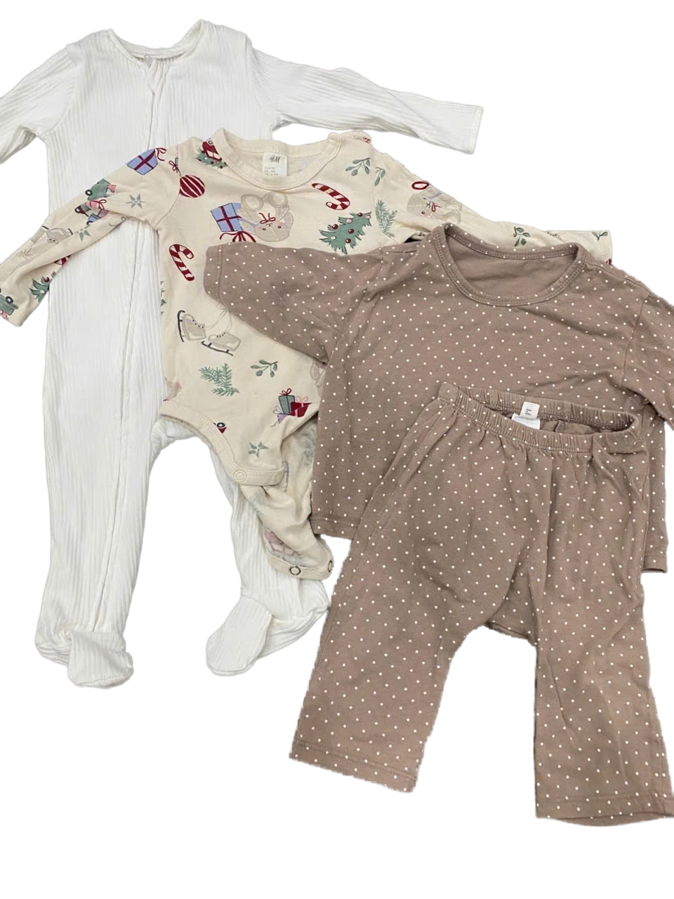 Set 3 bộ đồ cho bé 6-9M H&M