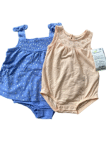 Set 2 bộ body bé gái Carter & First impressions 3-12M