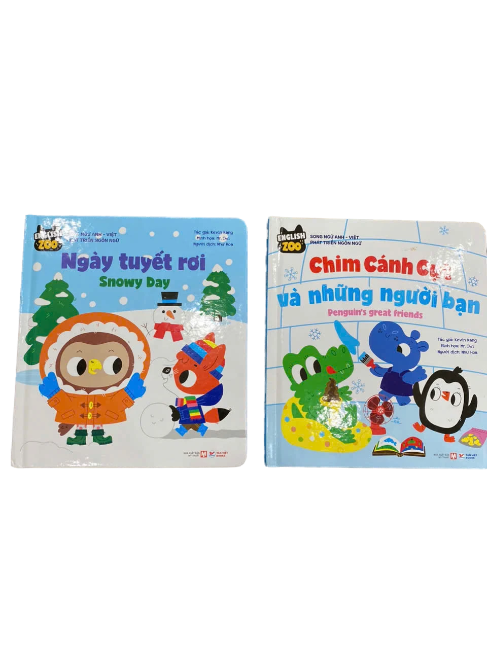 Set 2 cuốn english zoo